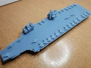HMS Queen Elizabeth Aircraft carrier 1:1200 design Waterline Model - Picture 1 of 10