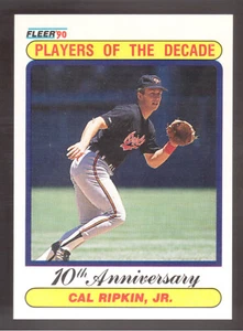 1990 FLEER #624 CAL RIPKIN JR. ERROR MISSPELLED - Picture 1 of 1