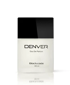 DENVER Black Code Perfume 60ML Eau de Parfum For Men Long Lasting Luxury - Picture 1 of 5