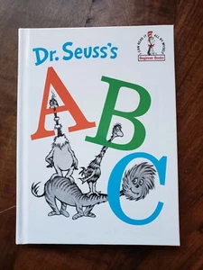 Dr Seuss ABC With Unique Back Cover Never Opened Or Read No Crease NEW! - Picture 1 of 2