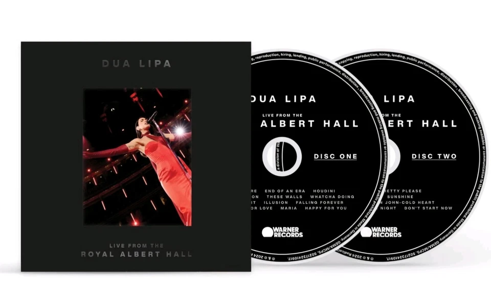 Dua Lipa - Live from the Royal Albert Hall CD BRAND NEW SEALED 2CD SET  Foto 1 de 1