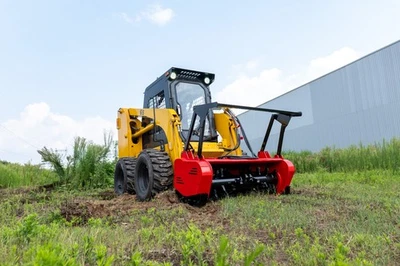 46英寸滑移转向附件重型林业覆盖刷割草机适合山猫 — 第 1/4 张图片