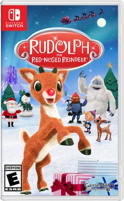 Rudolph The Red Nosed Reindeer - Nintendo Switch Videogame NEW FREE SHIPPING USA - Image 1 of 4