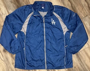 Los Angeles Dodgers Reebok Men’s Size 2XL Windbreaker MLB Genuine Merchandise - Picture 1 of 23