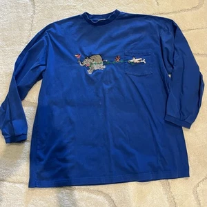 Vintage Disney Catalog Embroidered Tarzan Movie Shirt RARE Size 2XL - Picture 1 of 9