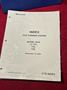 HONEYWELL GAS TURBINE ENGINE INDEX MODEL NOS LT 101, T53, T55 NEW SURPLUS - Picture 1 of 6