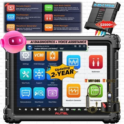 Autel MaxiSys Ultra S2 6-IN-1 VCMI2 ECU Programmer ⭐⭐⭐⭐⭐【2 Years Free Update】 - Imagem 1 de 4