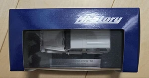 Used Toyota Land Cruiser 70 Hi-Story 1/43 Scale Miniature Car White with Box - Picture 1 of 6