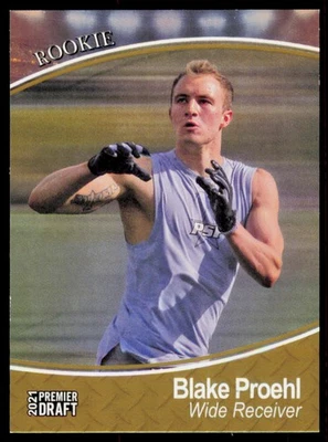 2021 SAGE Premier Draft Blake Proehl 100 Gold East Carolina Pirates - Image 1 of 2