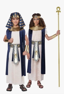 Дети девочек мальчиков египетский древний + Anubi маска карнавальный костюм - Изображение 1 из 4