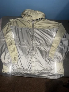 Stearns Vintage Hoodie Long Rain Coat Mens XXLarge XXL Green Gray - Picture 1 of 6