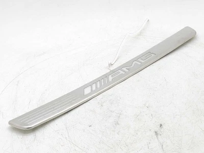 Mercedes GLS63 AMG X167 2021 placa de alféizar delantero izquierdo moldura LED plateado Foto 1 de 4