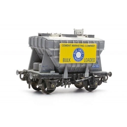Dapol C39 Airfix OO Gauge 2 X BR Blue Circle Cement Presflow Wagon Model Kit NZ