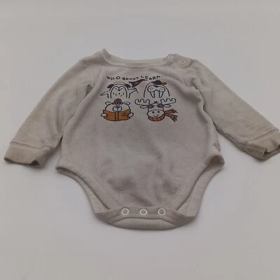 Camiseta Garanimals Niño 18M Blanca Salvaje Sobre Aprender Diseño Gráfico Foto 1 de 4