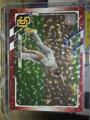 2021 TOPPS SERIES 1 #140 GARRETT RICHARDS RED ICE SAN DIEGO PADRES 95/199 - Image 1 of 2