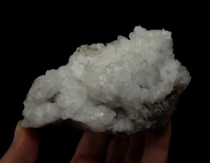 COLEMANITE & HYDROBORACITE beautiful cluster !! - TURKEY - Bigadiç Mine /pk245 - Picture 1 of 18