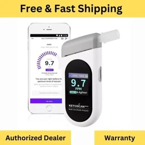 Ketoscan Smart Keton Messgerät Diät & Fitness Tracker Überwachen Sie Ihren Fettstoffwechsel - Bild 1 von 9