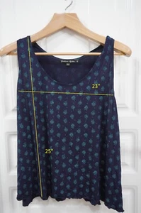 Gudrun Sjoden  sz XL tank top t-shirt stretch micromadal blue - Picture 1 of 5