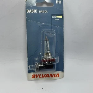 SYLVANIA - H11 Basic - Halogen Bulb for Headlight, Fog, Daytime Lights (1 Bulb) - Picture 1 of 7