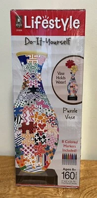 Lifestyle 3D головоломка ваза 160 изделий озадаченный Craft подарок новый в запечатанной коробке - Изображение 1 из 4