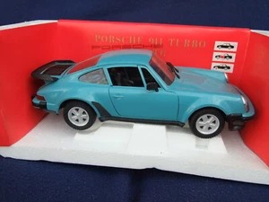 Polistil Porsche 911 Turbo (930) - 1/16 Scale Blue BOXED - Picture 1 of 3