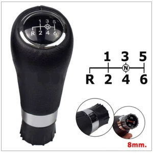 6-Gang Schaltknauf 8mm für Mercedes W169 W245 W203 W211 S203 S211 C209 A209 - Bild 1 von 6