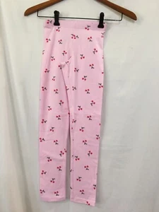 New Old Navy Girls Leggings Built in tough Pink Red Hearts Cherries  many sizes - Picture 1 of 3