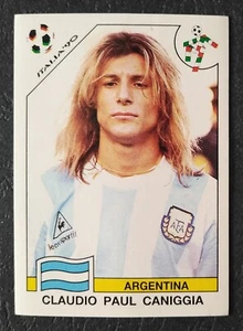 Panini Sticker 225 Claudio Paul Caniggia Argentina WM 1990 World Cup Sonric's - Bild 1 von 2