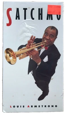 NEW VHS Louis Armstrong SATCHMO Never Before Seen Remastered Recordings Sealed - Immagine 1 di 4