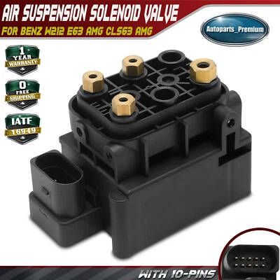 Unidad de válvula solenoide de suspensión neumática para Mercedes-Benz W212 E63 AMG C218 CLS63 AMG Foto 1 de 4