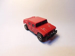 TYCO ~ 1997 HUMMER 440 - X2  Slot Car with RUNNING Chassis!! ( RED ) - Picture 1 of 6