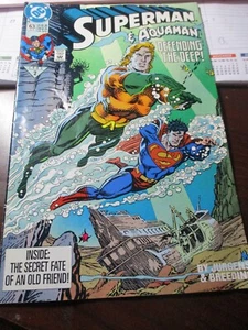 Superman #63 (DC Comics, January 1992) & Aquaman - Defending the Deep! - Picture 1 of 2