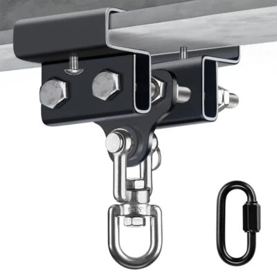 Boxsack I-Beam Aufhänger Boxsack Halterung Balken 360 Schwenkbar Verstellbar ... - Bild 1 von 4