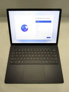 Microsoft Surface Laptop 3 1.2GHz i5-1035G7 16GB RAM 256GB SSD 13" Black Win11 B - Zdjęcie 1 z 11