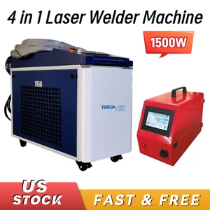 1500W Laser Welder Machine 4 in 1 Welding/Cutting/ Cleaning FREE SHIP - Picture 1 of 11