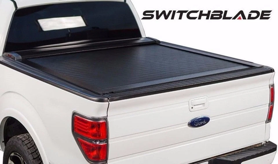 Cubierta Tonneau retráctil Pace Edwards Switchblade para Ford F150 15-20 plataforma de 5'5" Foto 1 de 1