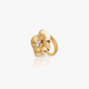 Crystal Flower Ring - Picture 1 of 2