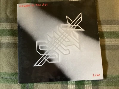 Styx {Caught In The Act} (Live) 1984 Vinyl LP SP-6514 Album Record - Image 1 of 4