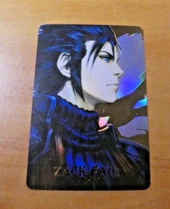 FINAL FANTASY 7 ANIME MANGA ACG CARD AG4 PRISM HOLO GOLD CARTE ZACK MINT - Foto 1 di 1