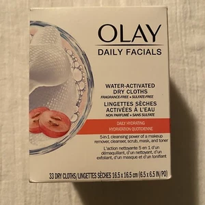 Olay Daily Facial Cleansing Cloth Hydrating Clean Smooth NEW ITEM  - Picture 1 of 2