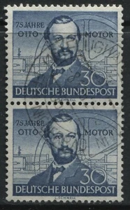 Germany 30 pf 75 jahre Otto Motor used vertical pair - Bild 1 von 1