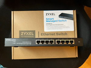 ZyXEL - GS1900-8  Web Managed  L2 Switch mit 8 Ports Gigabit gebraucht - VLAN