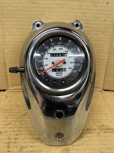 2009 Yamaha V star 650, speedometer gauge meter, 23,297 miles - Picture 1 of 9
