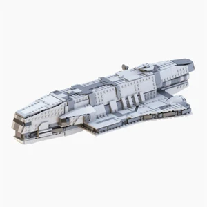Modubrix Moc Building Blocks Imperial Gozanti-Class Cruiser Sets Bricks Toys Kit - Picture 1 of 4