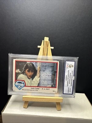 Margot Kidder Lois Lane Autographed 1978 Topps Superman Trading Card  - Image 1 of 3