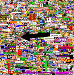 100 Pixels on MillionDollarHomepage.com linked to Dflipcards.ch - Picture 1 of 4