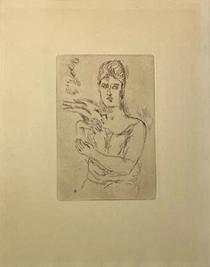 PIERRE BONNARD"SAINTE MONIQUE B111-47"Original etching Editeur Ambroise Vollard - Picture 1 of 6