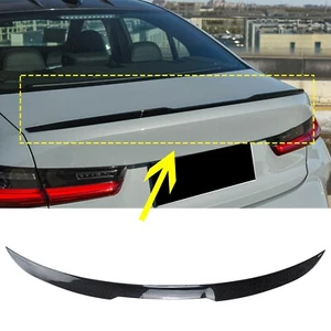 1x Rear Trunk Spoiler Lip Wing For BMW 3 Series G20 M3 320i 325i 330i 2019-2022 - Picture 1 of 9