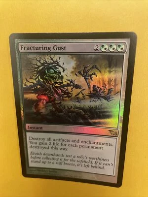 MTG - Fracturing Gust - FOIL - Shadowmoor - NM/MT - Brandy New! - Image 1 of 2