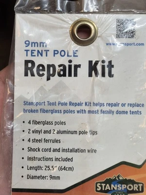 Nuevo kit de repuesto de poste de tienda Stansport - 9 mm Foto 1 de 4